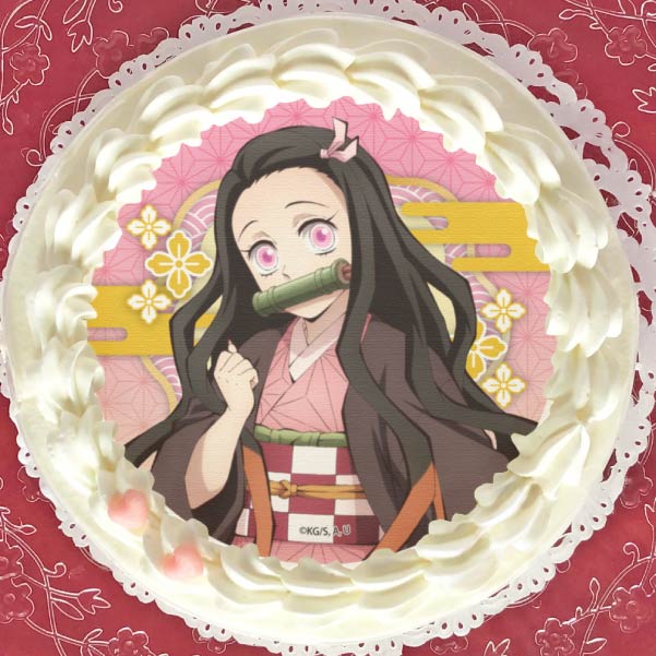 竈門禰豆子ケーキ【ねずこスイーツ通販】